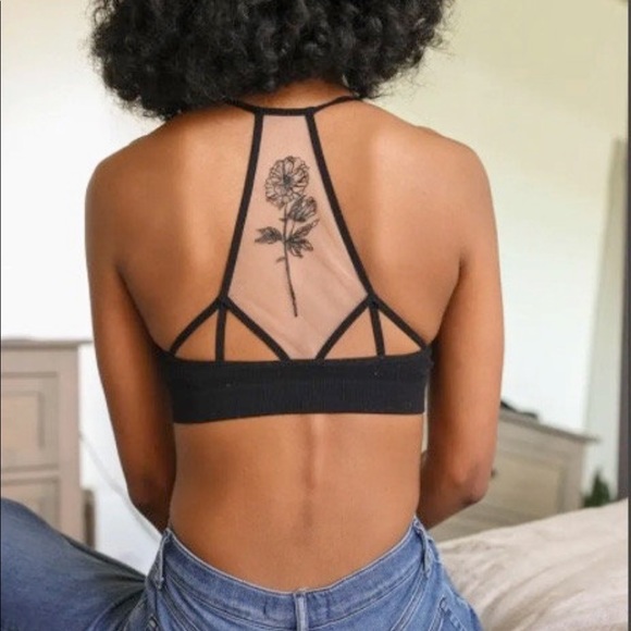 Rose Tattoo Bralette - Picture 1 of 2
